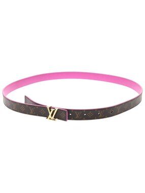 Louis Vuitton Monogram Multicolor Ceinture Carre 80 32 Black Leather 1- Belt LOUIS VUITTON Monogram Multicolor Ceinture Carre Belt Black  main image 3